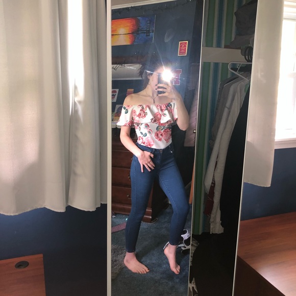 Floral Spring Flounce Style BodySuit! - Picture 3 of 4